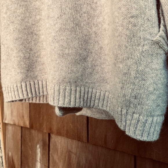 Kenar Wool Alpaca Hooded Tan Cardigan Sweater Button Closure Knit Cardigan L - Picture 10 of 14